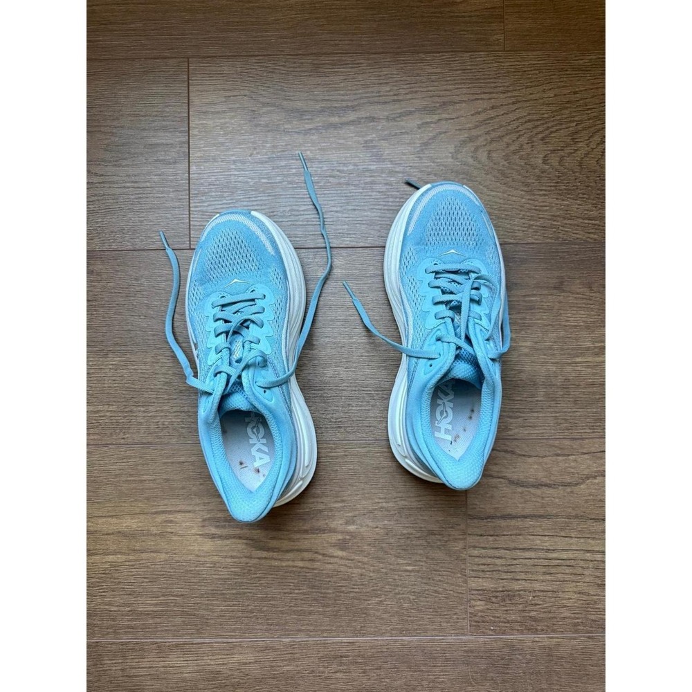 Hoka Bondi 8 Womens 7B Running Shoes Blue 1162012